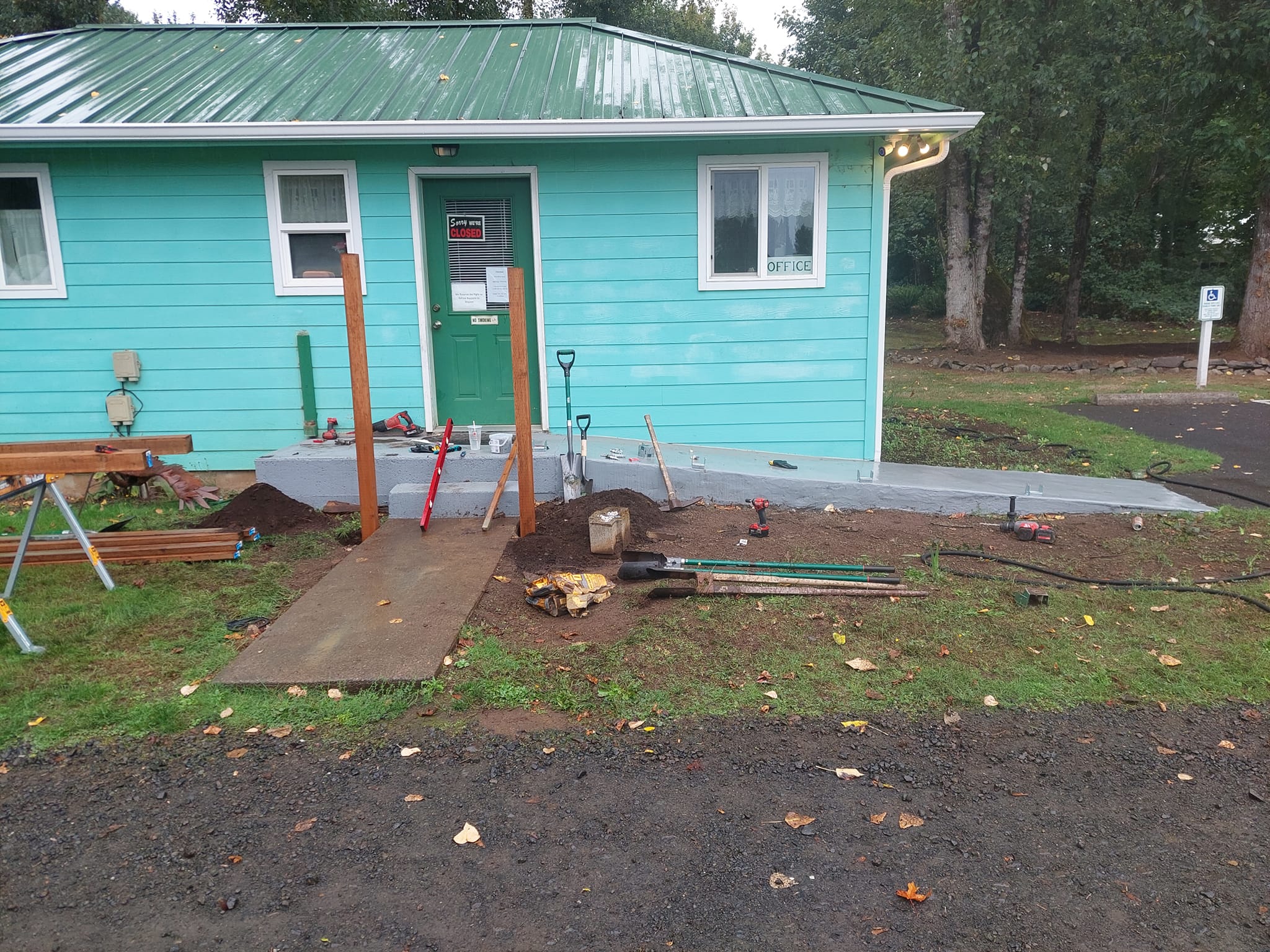 Railing Before Repair